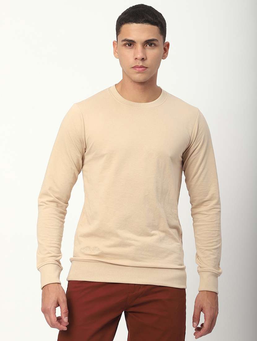 men pack of 2 solid long sleeves sweatshirt - 21930743 - Standard Image - 1