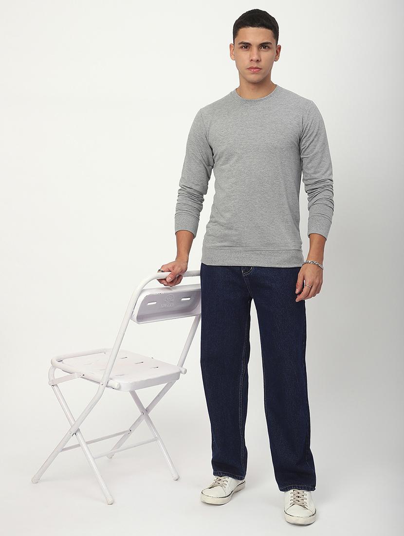 men pack of 2 solid long sleeves sweatshirt - 21930744 - Standard Image - 4