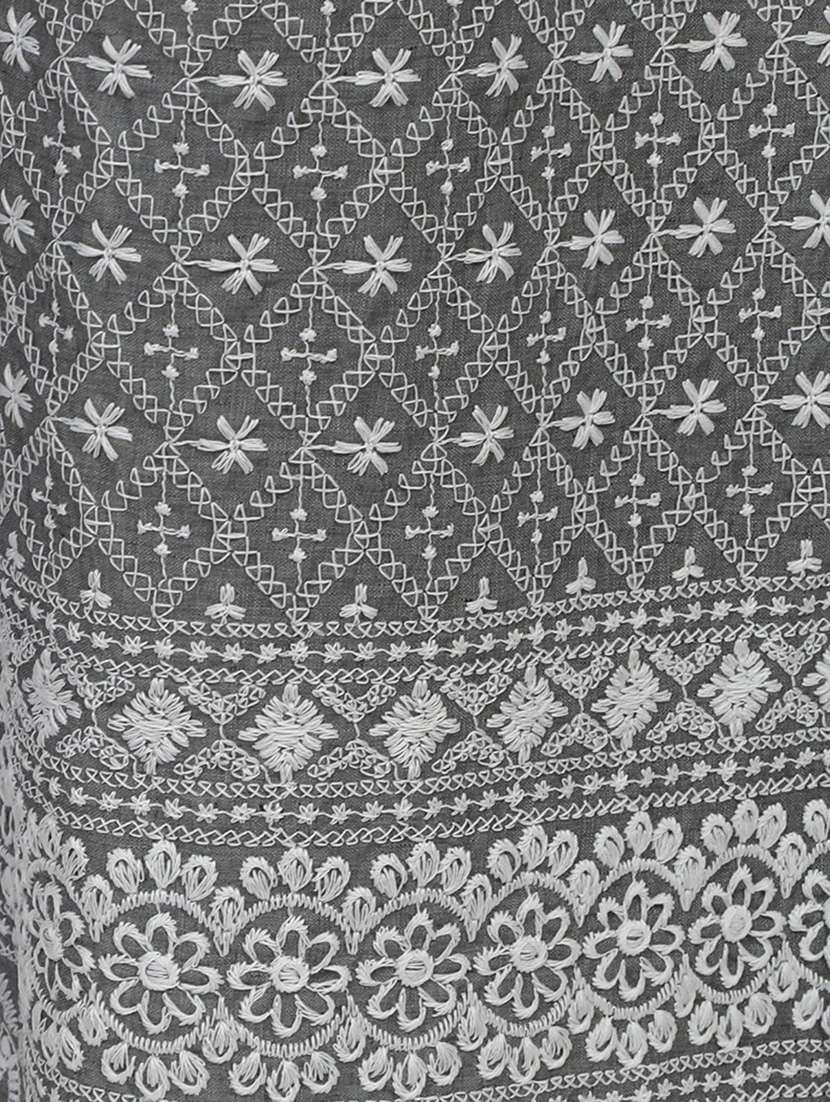 women embroidered mid rise straight palazzo - 21931006 -  Standard Image - 4