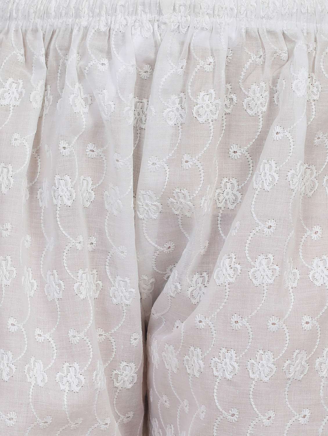 women embroidered mid rise straight palazzo - 21931007 -  Standard Image - 4