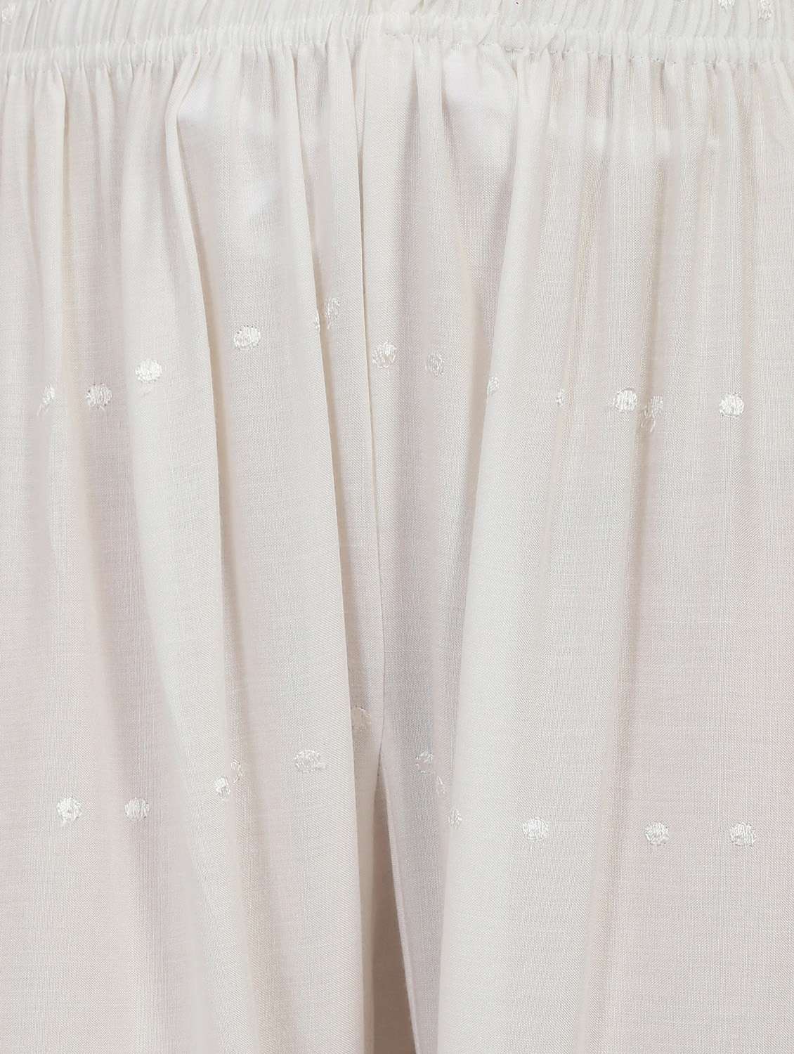 women embroidered mid rise flared palazzo - 21931008 -  Standard Image - 4