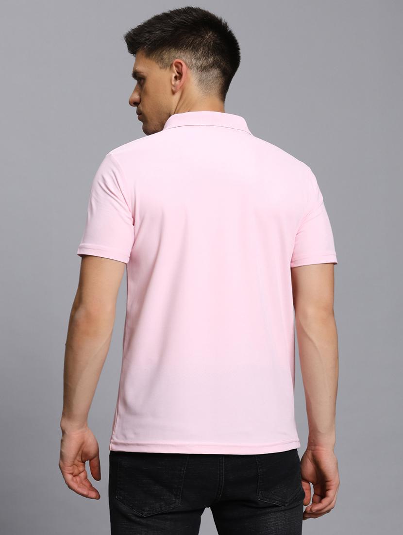 men solid short sleeve regular fit polo t-shirt - 21931018 - Standard Image - 4