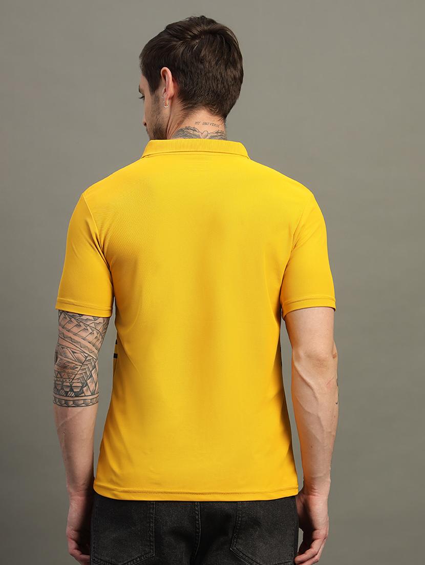men striped short sleeve regular fit polo t-shirt - 21931044 - Standard Image - 4
