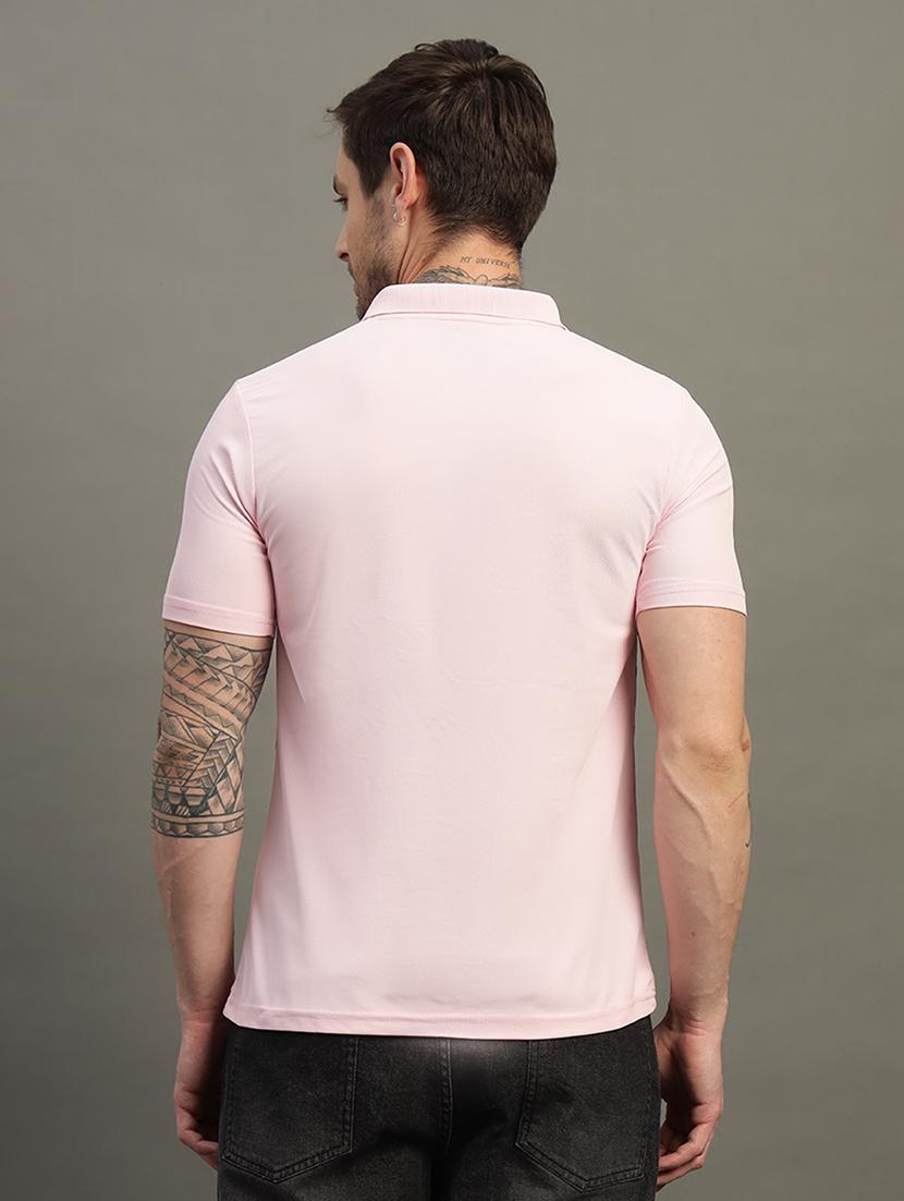 men striped short sleeve regular fit polo t-shirt - 21931045 - Standard Image - 4