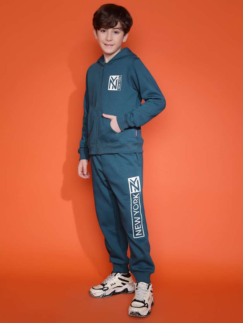 boys typographic long sleeve full length set - 21931062 -  Standard Image - 4