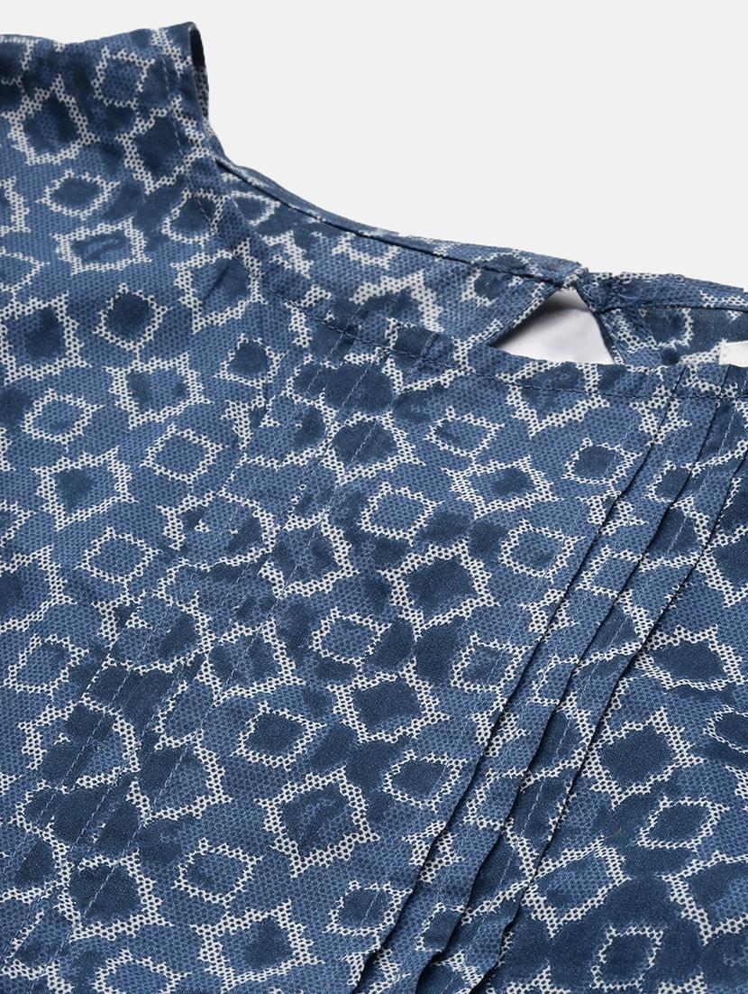 indigo cotton crop top - 21931250 - Standard Image - 4