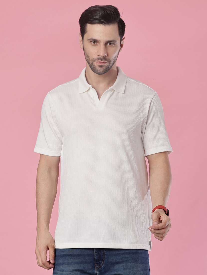 men solid short sleeve regular fit polo t-shirt - 21931262 -  Standard Image - 1