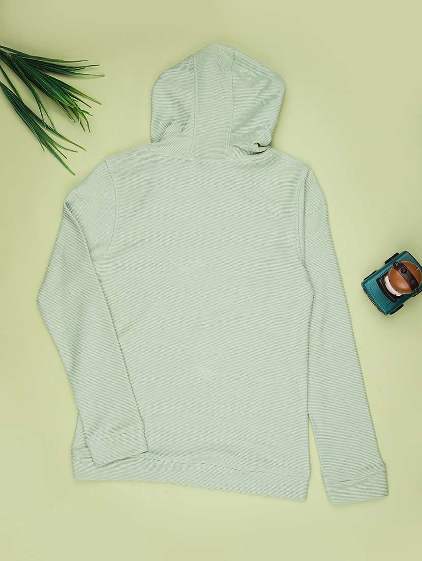 boys printed long sleeve hooded t-shirt - 21931341 -  Standard Image - 1