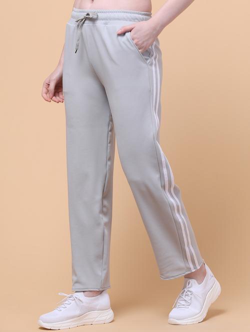 women tapered mid rise track pant - 21931384 -  Standard Image - 0
