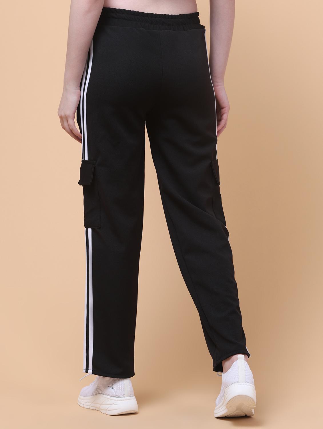 women tapered mid rise cargo - 21931393 - Standard Image - 4