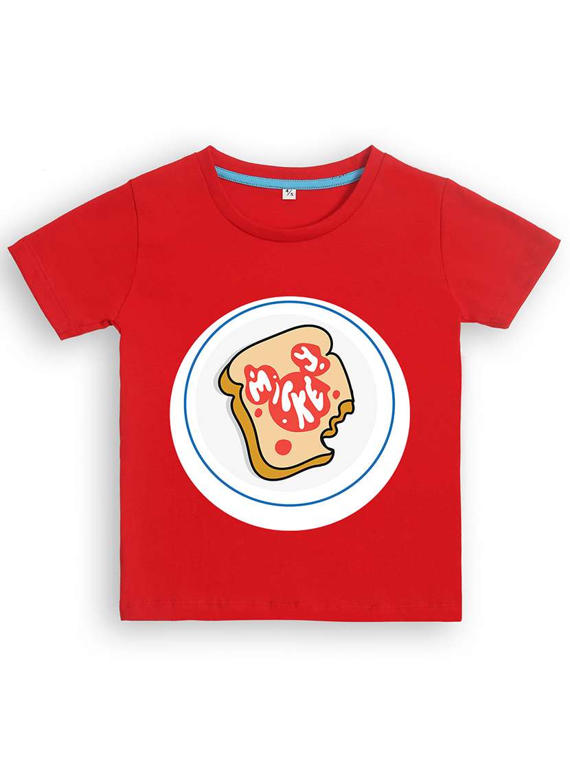 boys printed t-shirt & shorts casual wear set - 21931460 -  Standard Image - 1