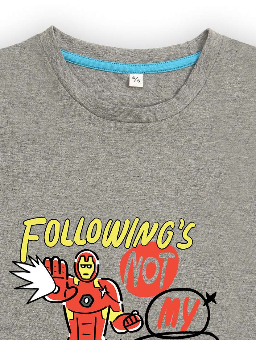 boys printed t-shirt & shorts casual wear set - 21931467 -  Standard Image - 4