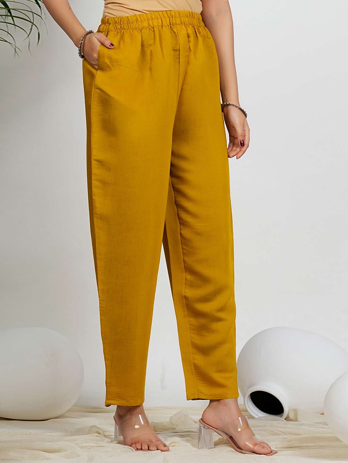 women three quarter sleeve kurta pant with dupatta set - 21931573 -  Standard Image - 6