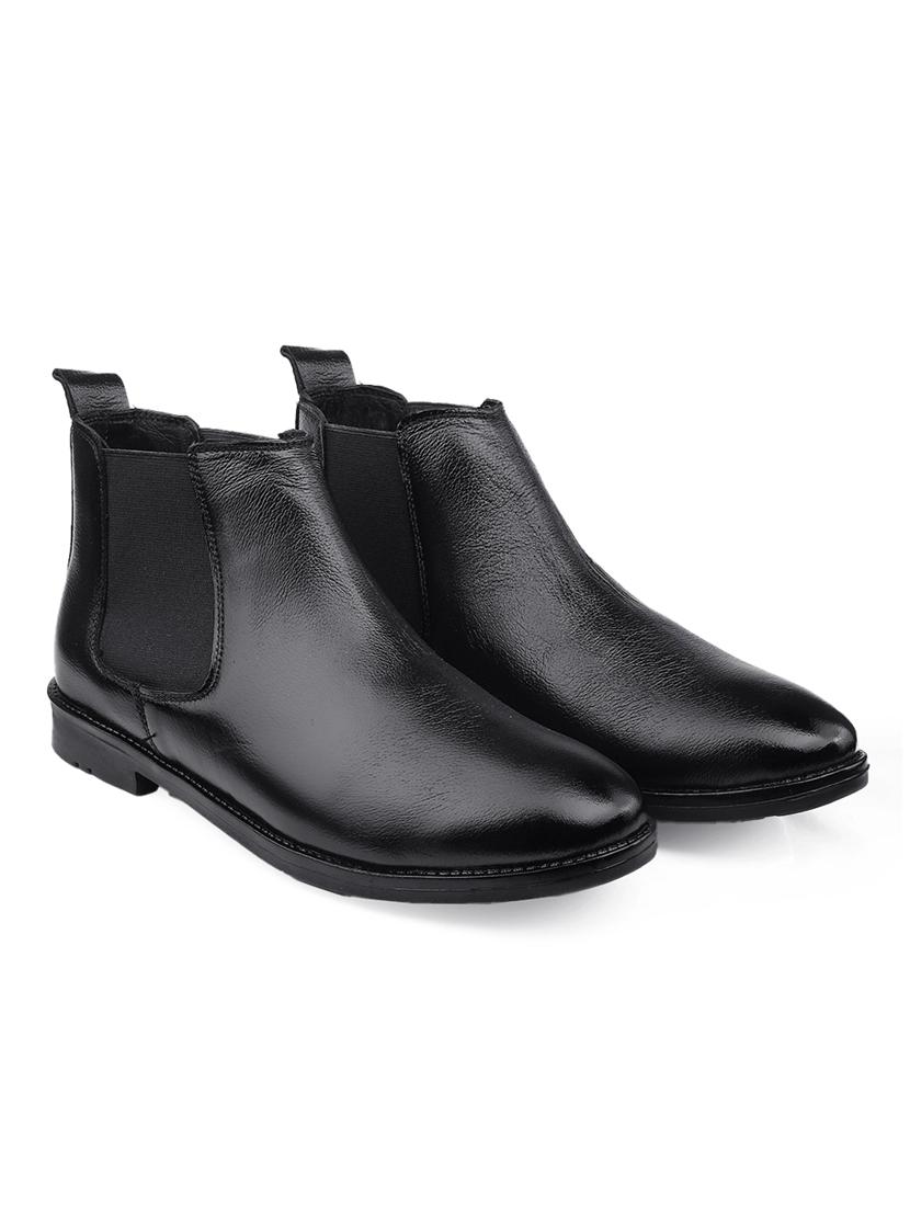 men solid slip on boot - 21931625 -  Standard Image - 1