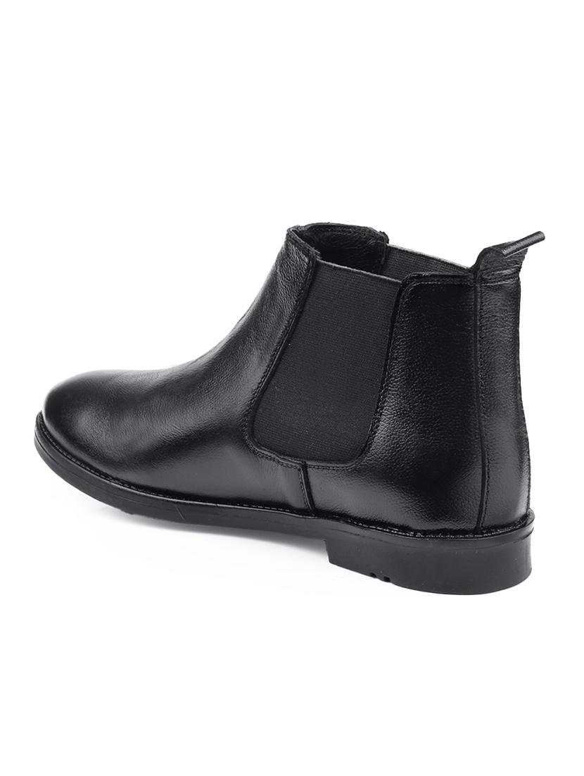 men solid slip on boot - 21931625 - Standard Image - 4
