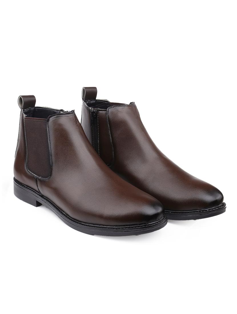 men solid slip on boot - 21931626 - Standard Image - 1
