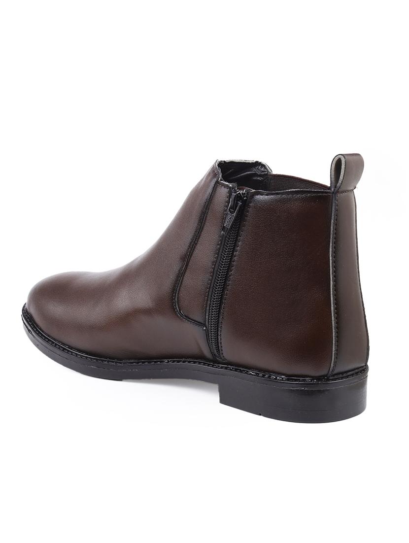 men solid slip on boot - 21931626 - Standard Image - 4