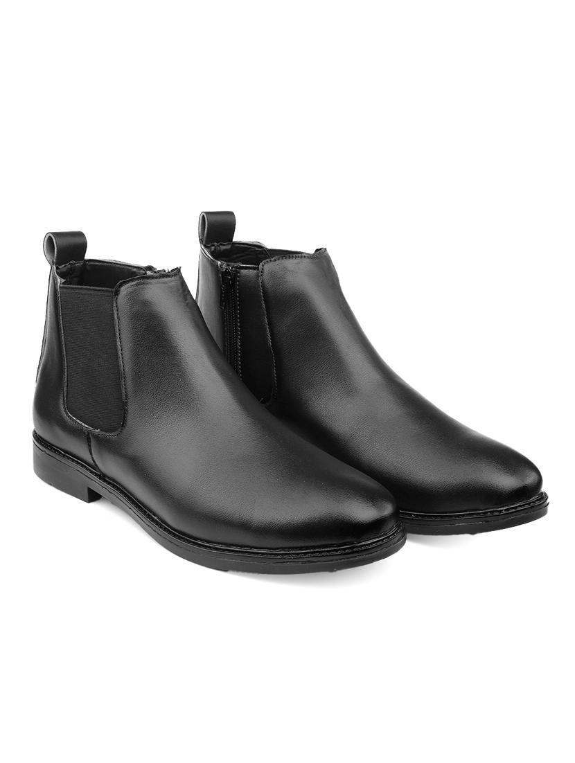 men solid slip on boot - 21931627 -  Standard Image - 1