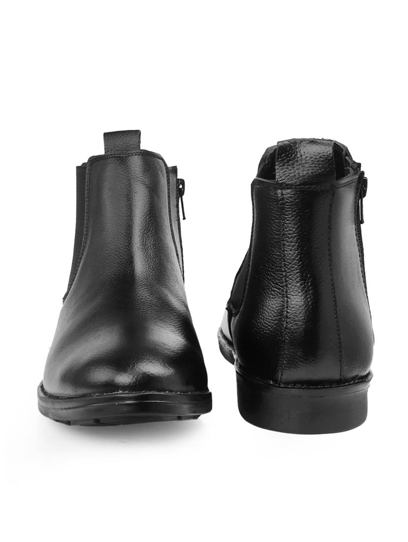 men solid slip on boot - 21931628 - Standard Image - 4