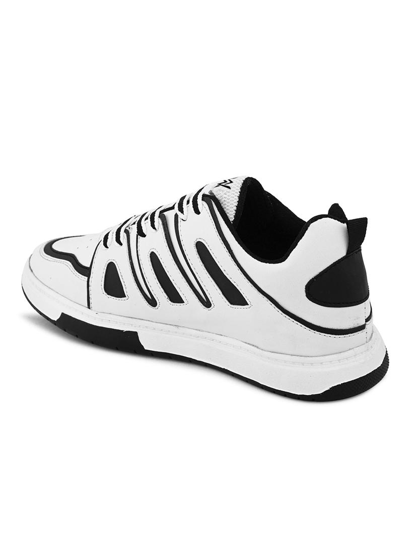 men white lace up sneaker - 21931631 - Standard Image - 4