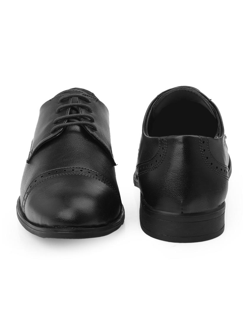 men black lace-up brouge - 21931651 - Standard Image - 4