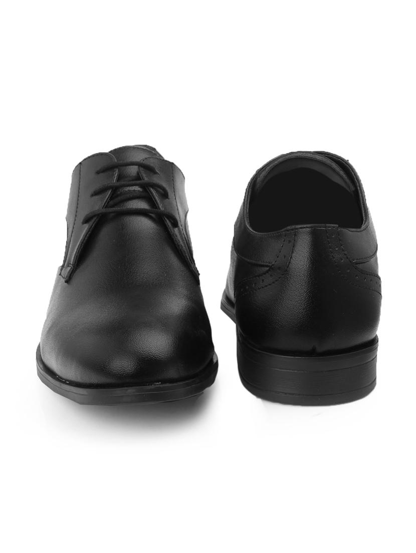 men black lace-up derby - 21931665 - Standard Image - 4