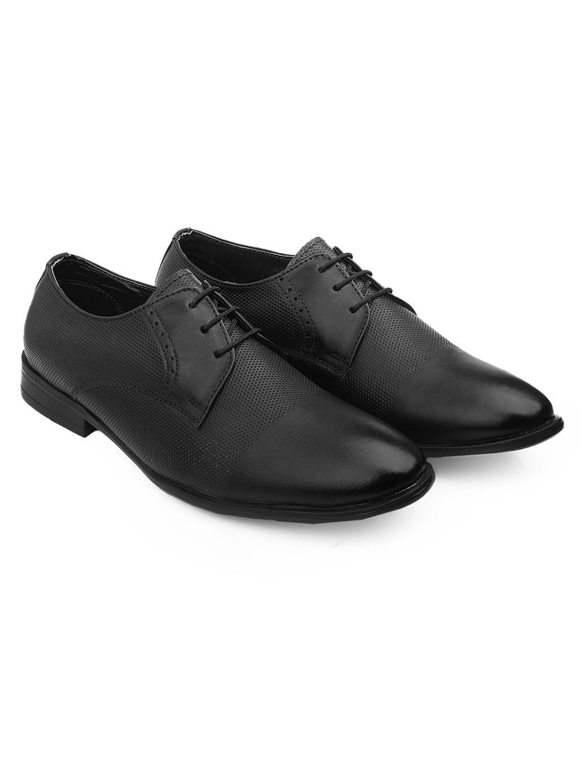 men black lace-up derby - 21931671 - Standard Image - 1