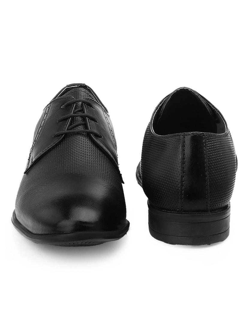 men black lace-up derby - 21931671 - Standard Image - 4