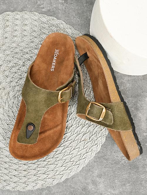 men solid toe separator sandal - 21931674 -  Standard Image - 0
