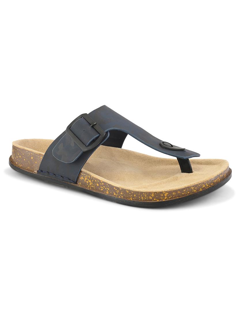 men printed toe separator sandal - 21931677 -  Standard Image - 1