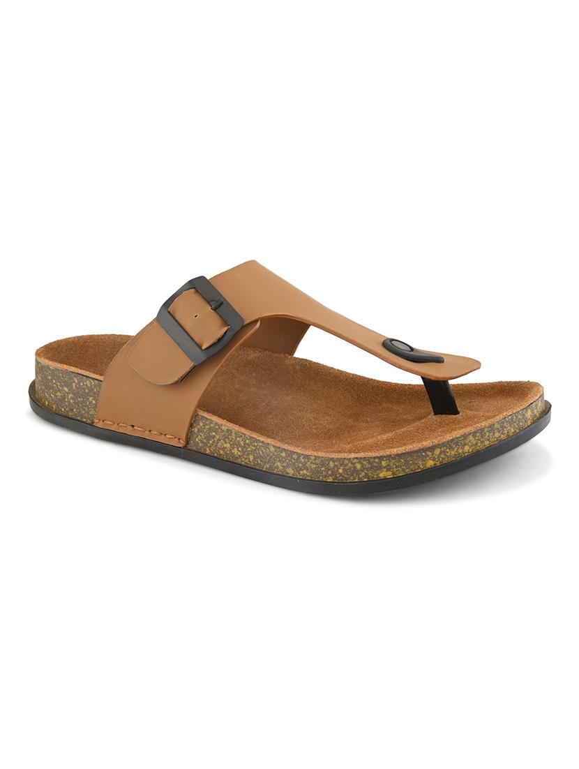 men solid toe separator sandal - 21931683 - Standard Image - 1