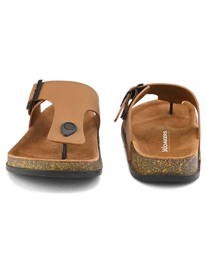 men solid toe separator sandal - 21931683 - Standard Image - 4