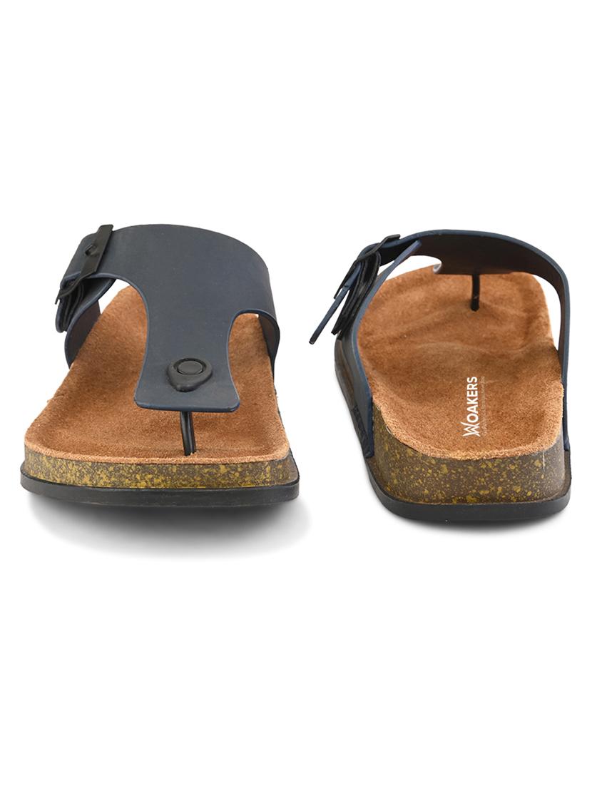 men solid toe separator sandal - 21931685 - Standard Image - 4