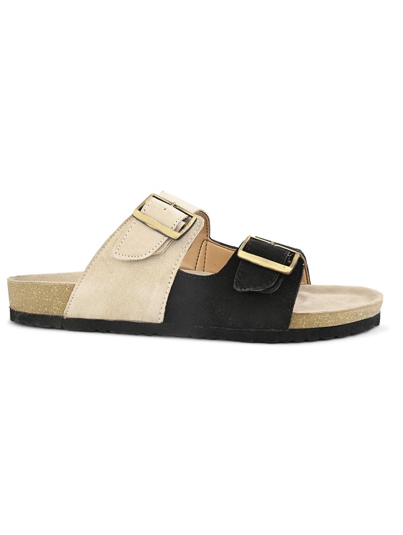 men color block slip on sandal - 21931687 - Standard Image - 1