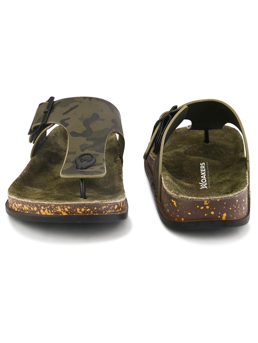 men olive toe separator sandal - 21931689 - Standard Image - 4
