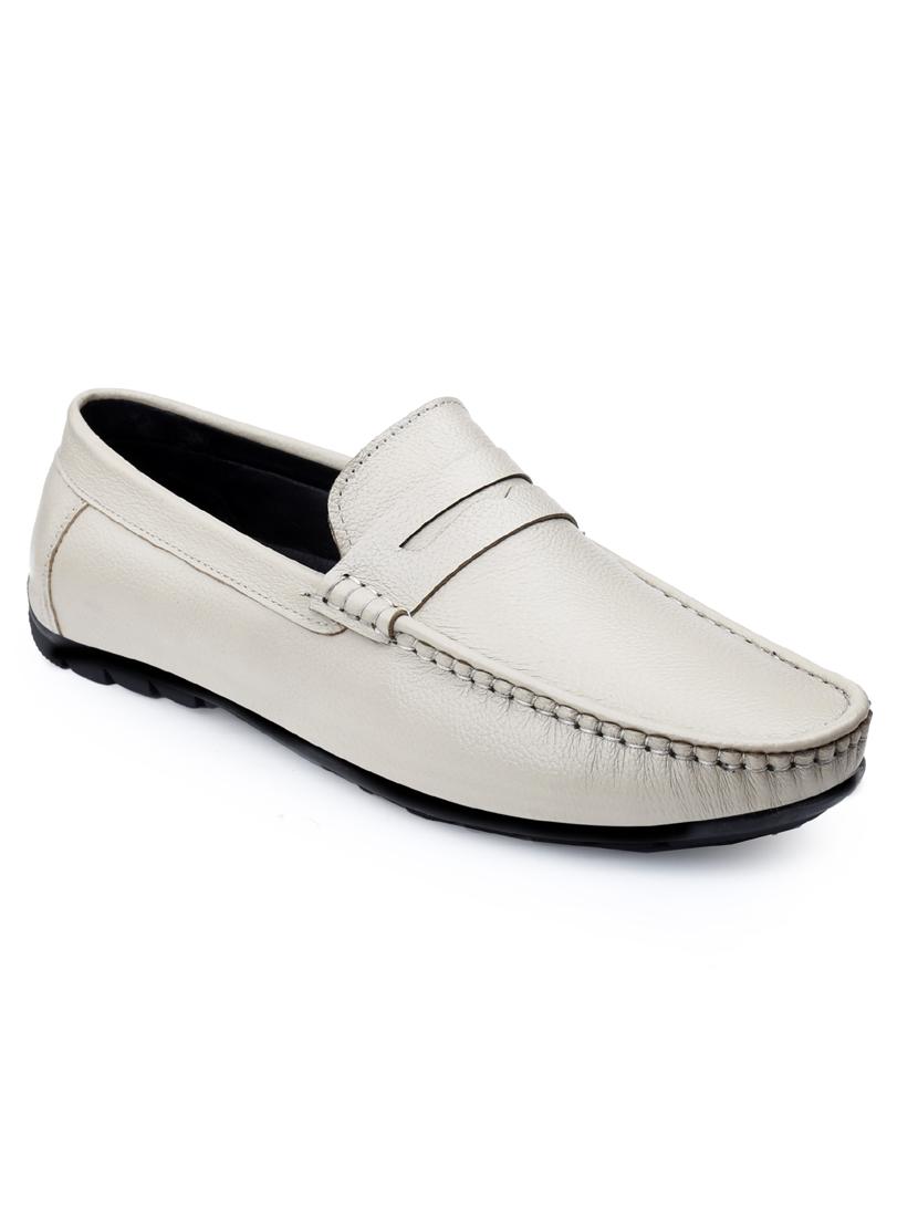 men white slip on loafer - 21931702 -  Standard Image - 1