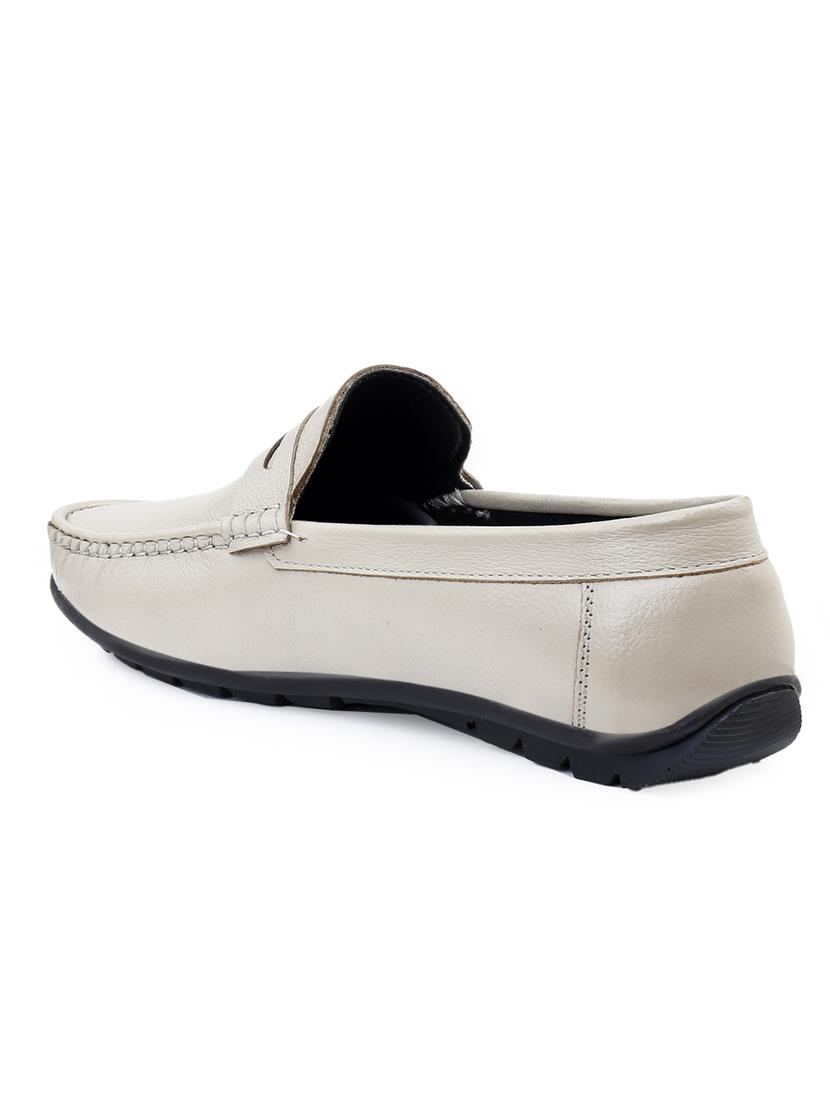 men white slip on loafer - 21931702 - Standard Image - 4