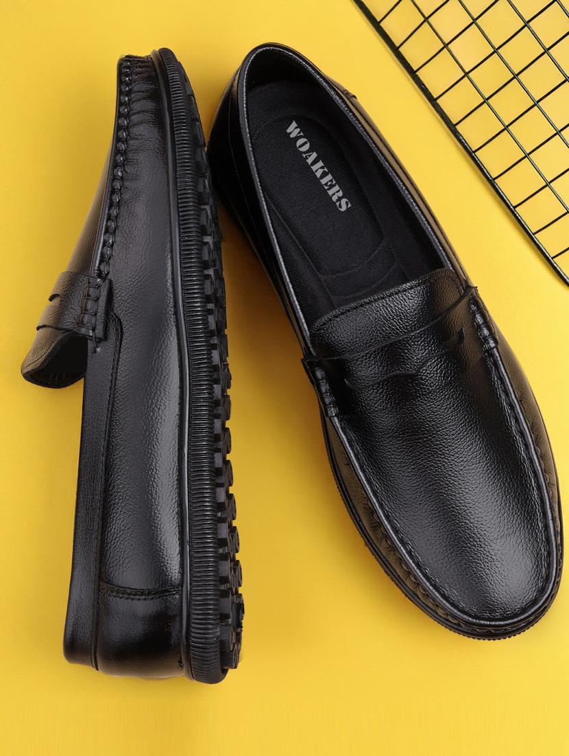 men black slip on loafer - 21931706 - Zoom Image - 0
