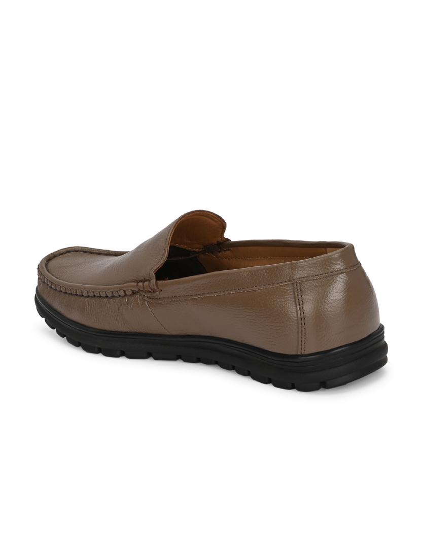men brown slip on loafer - 21931712 - Standard Image - 4