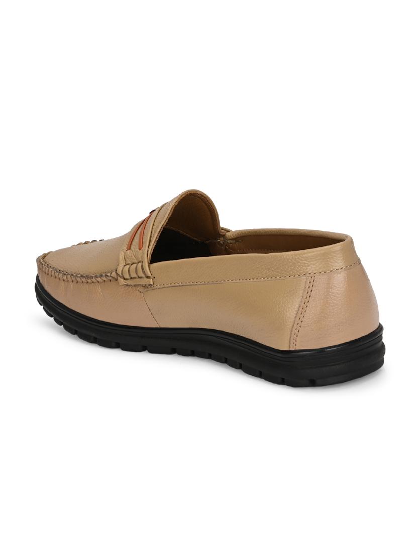 men beige slip on loafer - 21931717 - Standard Image - 4