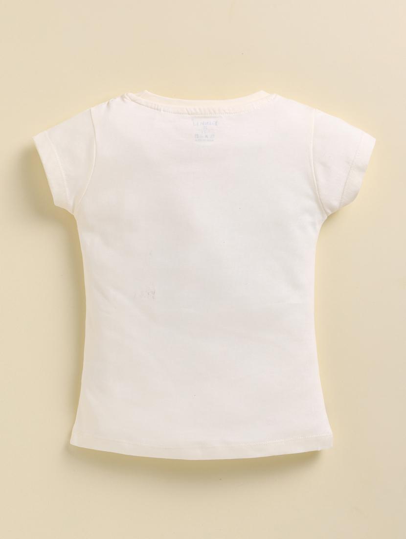 girls printed short sleeves top - 21931990 - Standard Image - 1