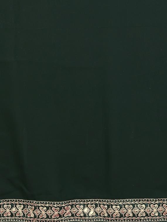 women solid with bordered saree with blouse - 21932139 - Standard Image - 6