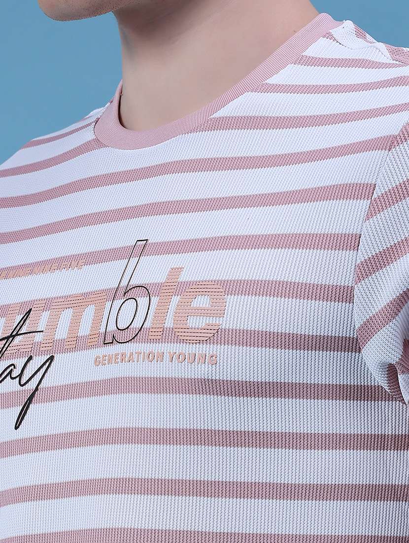 men striped long sleeve regular fit t-shirt - 21932190 -  Standard Image - 4