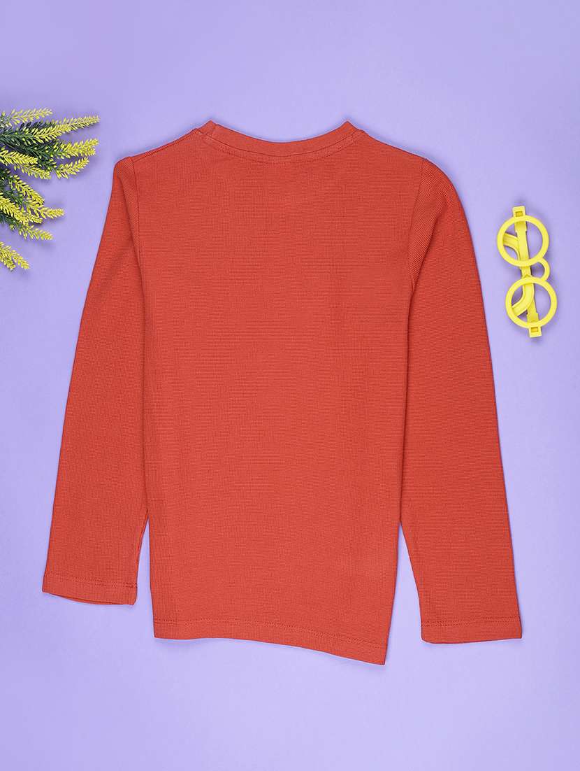 boys solid long sleeve t-shirt - 21932265 -  Standard Image - 1