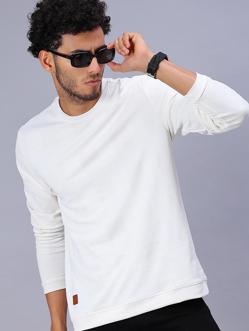 men solid long sleeve regular fit t-shirt - 21932544 - Zoom Image - 0