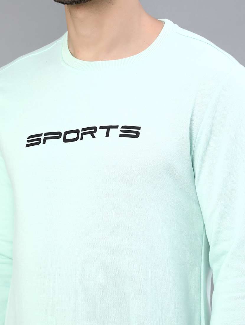 men printed long sleeve sweatshirt - 21932596 -  Standard Image - 4