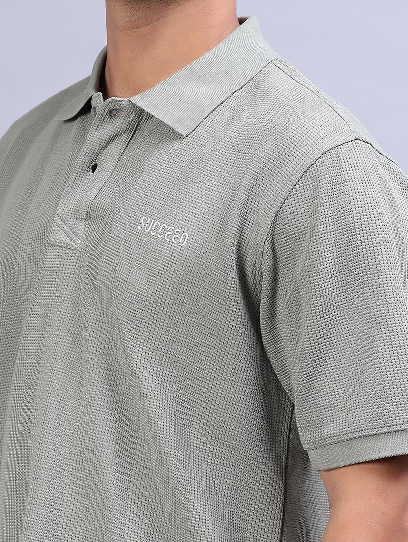 men solid short sleeve regular fit polo t-shirt - 21932713 - Standard Image - 4