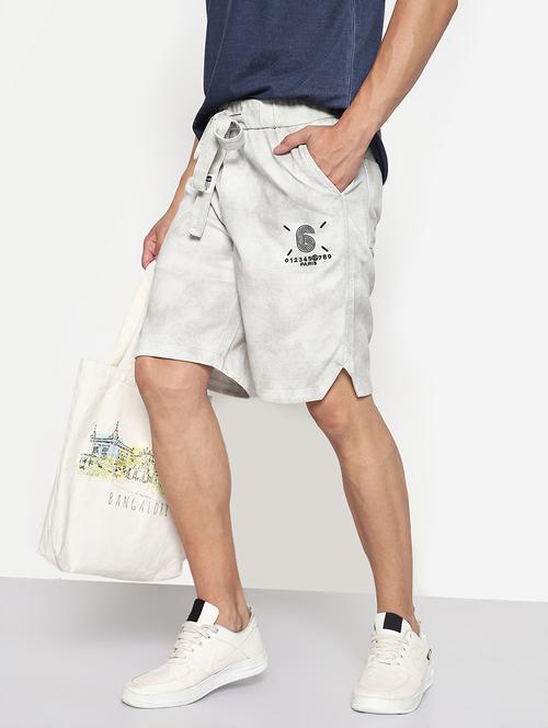 men printed low rise regular fit shorts - 21933434 -  Standard Image - 0
