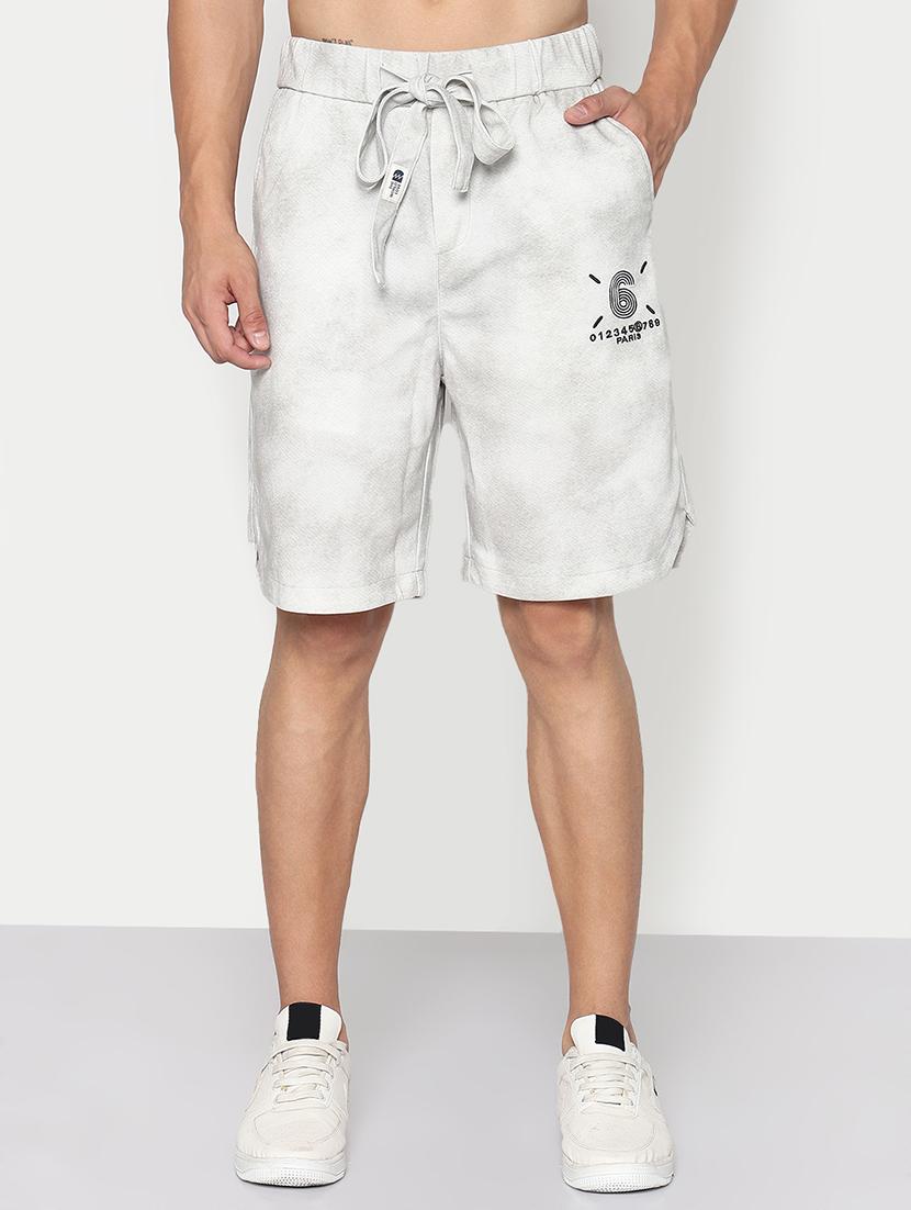 men printed low rise regular fit shorts - 21933434 - Standard Image - 1