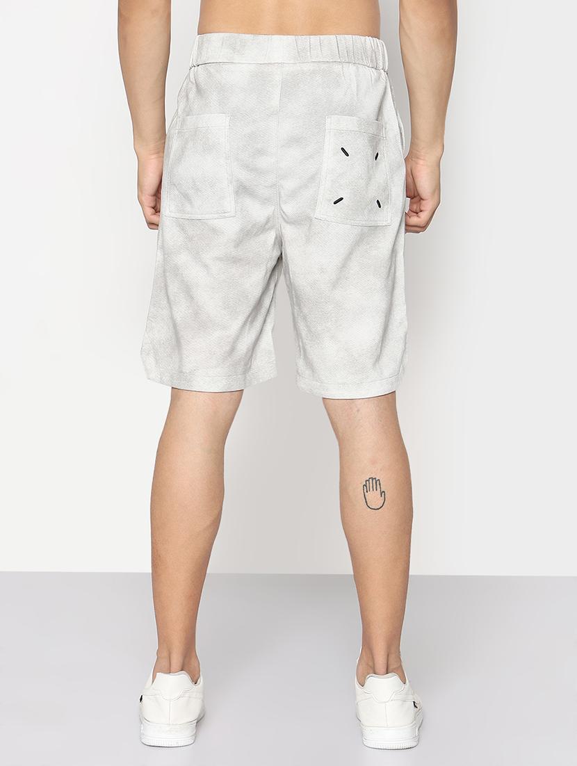 men printed low rise regular fit shorts - 21933434 - Standard Image - 4